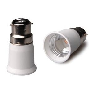 B22 to E27 Lamp sockets Adapter