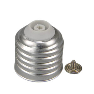 E27 Iron-Plated Nickel Sub-Base Cover Incandescent Led Lamp Holder Caps