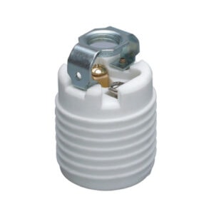 GE 6001-2 E26 porcelain medium lamp holders