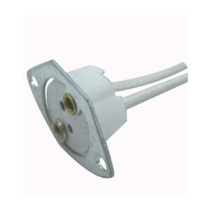 JS-109-1 G4, G5.3, G6.35 ceramic halogen lamp bulb sockets manufacturer