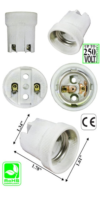 Wholesale Ceramic lamp holder sockets